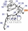 90572589, 90572967, Saab, 9-3, Hose, Clamp, For, Expansion, Tank