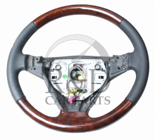 12757531, 12774367, Saab, 9-5, Steering, Wheel, Wood/leather