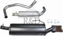 04-13037, Saab, 9-3, 900, Maptun, Sport, Exhaust, System, From, Flex, Pipe, Turbo, 900/9-3
