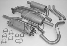 VO31200, Volvo, 1800, Complete, Stainless, Steel, Exhaust, System, B20es, Excl., Mounting, Kit, P1800