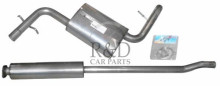 30636377, 30636448, 30672323, 8683428, 8684279, 9492906, VOK60000, Volvo, S60, Exhaust, System, Catback, Excl., Mounting, Kit, Non, Turbo