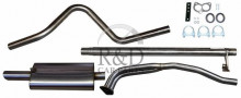 291130, 663456, 663753, 672196, VO30901S, Volvo, 120, Complete, Stainless, Steel, Sport, Exhaust, System, B18/b20, Amazon, 120/130