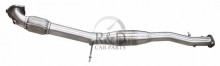 36000617, 8603600, VOK50200S, Volvo, C30, C70, S40, V50, 3, Inch, Downpipe, Stainless, With, Racecat, C30/c70/s40/v50, T5