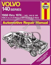 0129, Volvo, 140, Haynes, Owners, Manual, 1966-1974