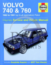 1258, Volvo, 740, 760, Haynes, Owners, Manual, 740/760, Petrol, 1982-1991