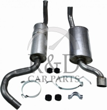 31372157, 31372158, Volvo, 960, S90, V90, Exhaust, System, From, Middle, Silencer, 6-cyl, 960/s90/v90