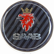 12769690, 12785871, Saab, 9-3, Emblem, Tailgate, Carbon, Sport, Sedan