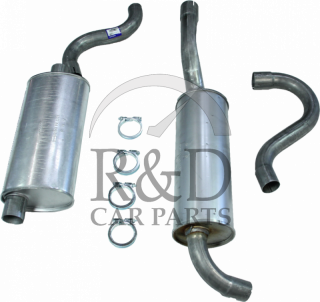 31392962, Volvo, 740, 760, 780, 940, 960, Exhaust, System, From, Catalytic, Converter, 740/760/780/940/960