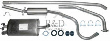 VO30601, Volvo, 120, Complete, Stainless, Steel, Exhaust, System, B18, Single, Tailpipe, Amazon, 220
