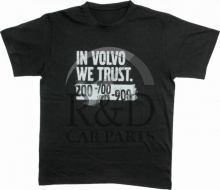 Volvo, All, T-shirt, "in, We, Trust", Size, Xl, Zwart