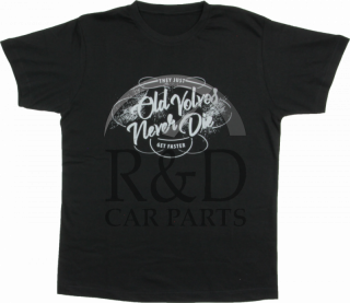 Volvo, All, T-shirt, "old, Volvos, Never, Die, -, They, Just, Get, Faster", Size, Xl, Black