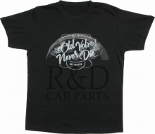 Volvo, All, T-shirt, "old, Volvos, Never, Die, -, They, Just, Get, Faster", Size, Xxl, Black
