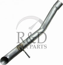 31321617, Volvo, V40, Middle, Pipe, Between, Silencer, And, End, D4162t