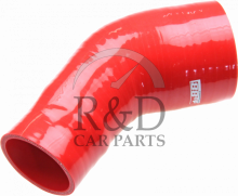 4876124, Saab, 9-3, Inlet, Hose, Silicone, Red, Turbo, T7, 99-03