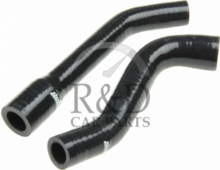7517923, 7524176, 7587173, 9128505, Saab, 900, Idle, Control, Hoses, With, Cat., Silicone, Black, Turbo