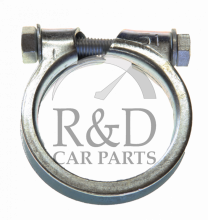 942721, RD51MM, Saab, All, Exhaust, Clamp, 51mm