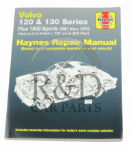 0203, Volvo, 120, 1800, Haynes, Owners, Manual, 120/130, And, P1800, Sport, 1961-1973