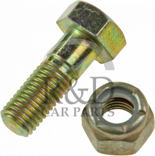 273202, 950384, Volvo, 140, 240, 260, 120, 1800, PV, Bolt, With, Nut, 5/16, Inch, Propeller, Shaft, Joint, 44,5mm, Pv/amazon/p1800/100/200
