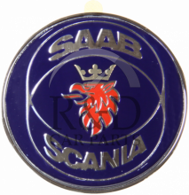 4522884, Saab, 9-3, 900, 9000, Emblem, Bonnet, 900kl/9000/900ng/9-3v1, Saab-scania