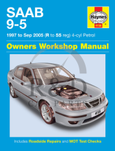 4156, 9781785212895, Saab, 9-5, Haynes, Owners, Manual, 4-cylinder, Petrol, Models, 1997-2005