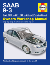 5569, Saab, 9-3, Haynes, Owners, Manual, Petrol, &, Diesel, September, 2007-2011