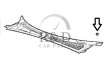 92152358, Saab, 9-3, Clip, For, Screen, Air, Inlet, 9-3ss