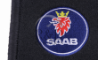 Saab, 9-3, Floor, Mat, Set, Graphite, With, "saab", Logo, 4d/5d