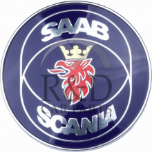 4094777, Saab, 9000, Emblem, Rear, 4d, Saab-scania