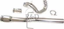 4965950, 5323969, 5325519, 5466289, 55559798, Saab, 9-5, 3, Inch, Exhaust, Downpipe, With, Sports, Cat, 300, Cell, Stainless, Steel