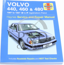 1691, Volvo, 440, 460, 480, Haynes, Owners, Manual, And