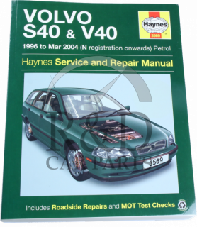 3569, Volvo, S40, V40, Haynes, Owners, Manual, And, 1996-2004