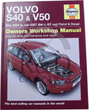 4731, Volvo, S40, V50, Haynes, Owners, Manual, And, Petrol, Diesel, 2004-2007