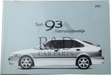 418798, Saab, 9-3, Instruction, Manual, 9-3v1, M2001, Used