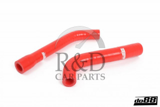 7517923, 7524176, 7587173, 9128505, Saab, 900, Idle, Control, Hoses, Bosch, With, Cat, Silicone, Red, Turbo, 1985-1994