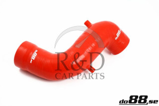 12785075, 12802029, 32016011, Saab, 9-3, Hose, Inlet, Silicone, Red, B207