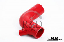 4228532, Saab, 9-3, 900, Inlet, Hose, Silicone, Red, 900/9-3, Turbo, 94-00