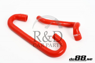 3517084, 3517262, Volvo, 740, 760, 940, Idle, Valve, Hoses, Silicone, Red, 700/940, Turbo, 88-98